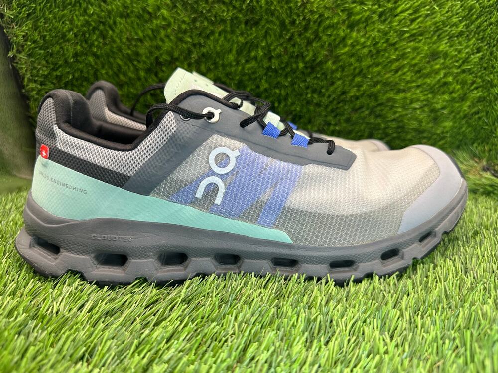On Running Cloudvista 64.98272 Athletic Sneaker Men's 9.5 Gray Synthetic Sports